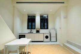 Modern loft in community with ginkgo trees 7k