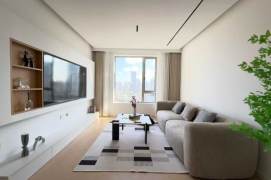 13k Brand new 1Br with floor heating in Da'an Garden Nr Wuning Rd.line13/14