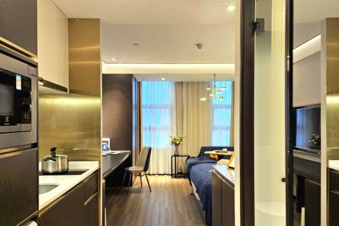 1br studio Near Beiyangjing Rd（Line 6)