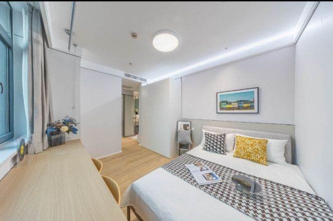 1br,New, SubwayL3&8Hongkou Football stadium, Key, 6.6K