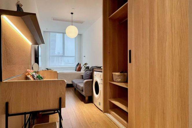 1Studio near line 8 and convenient to Fu'dan, Tong'ji and SUFE can long and short lease