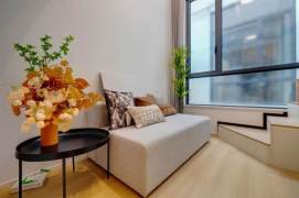  1br, free gym, big clean lobby, subway L8Shiguang, 5.5k