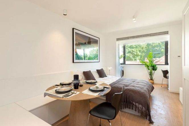 modern 1 bedroom central aircon open kitchen bathtub near IAPM line 1,10,12 only 11.5K