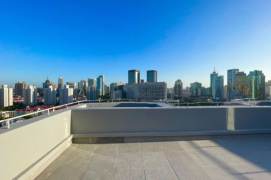 Pudong/Nice terrace+Good view+modern 1BR 2LR,Century Avenue@L2/4/6/9