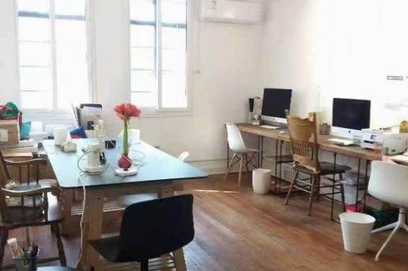 2 br old Apt/big windows/ ok for working studio in Xintiandi  for 10K