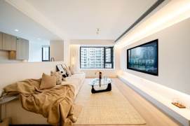 modern big 2brs modern furniture near line 13,14 Su zhou river and Jing an temple 19K