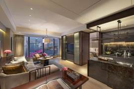 Mandarin Oriental 1br serviced apt in Pudong Lujiazui L2 all incl
