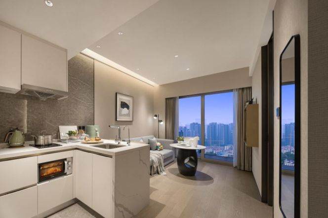 Brand-new luxury 1br serviced apt in Pudong nr Lujiazui L14 all incl