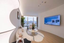 brand new 2brs floor heating brand new furniture beside Century Avenue line 2,4,6,9 only 21K