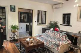 shanghai style old apartment-1bed 70sqm-oven-quiet unit-nice vibe area at Wukang Road