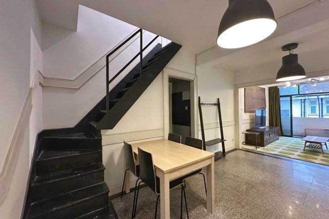 Spacious 4BR 3BA 200㎡ Duplex w/Terrace nr Jiaotong Uni Station