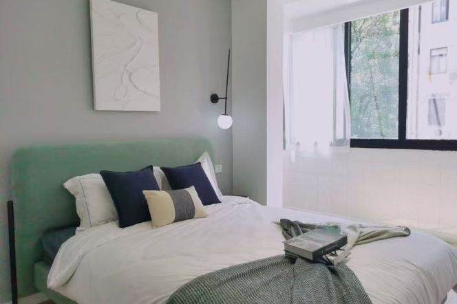 kanping road- boutique 1bed with floor heating- quiet street/room- xuhui