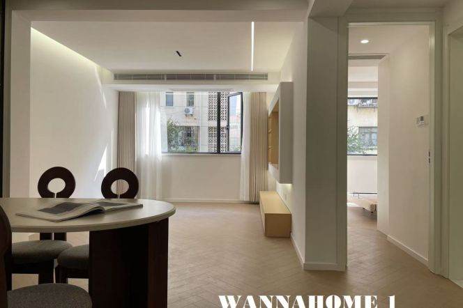 New&Spacious&Bright 2Bdrs 1Bath Apt+L7 Chang Ping Rd+Large Closet+3F Walk Up