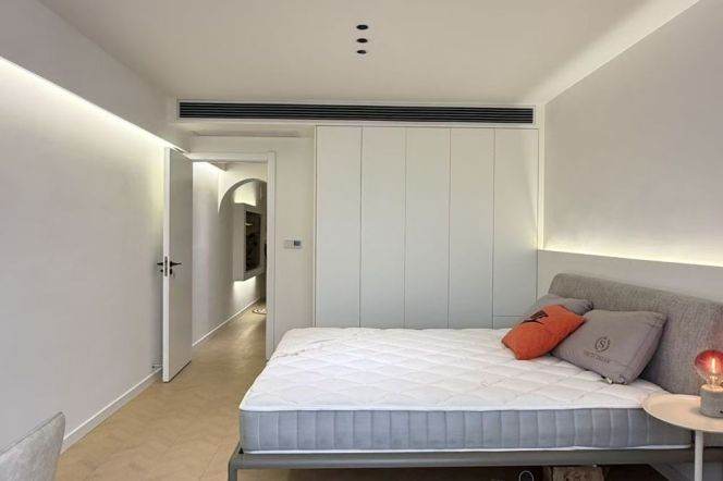 1bed -bright-modern -28th Floor - Line 1/12/13Hanzhong Road Station 