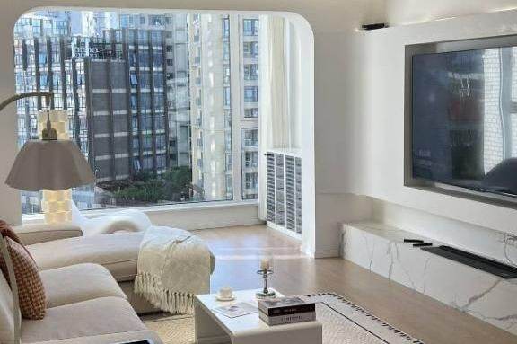 180 sqm 4 br stylish Apt&floor heating&big windows/Jing'an 22.5K