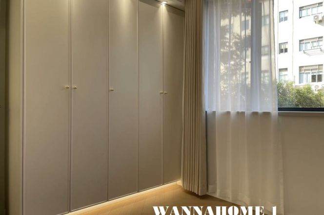 New&Spacious&Bright 2Bdrs 1Bath Apt+L7 Chang Ping Rd+Large Closet+3F Walk Up