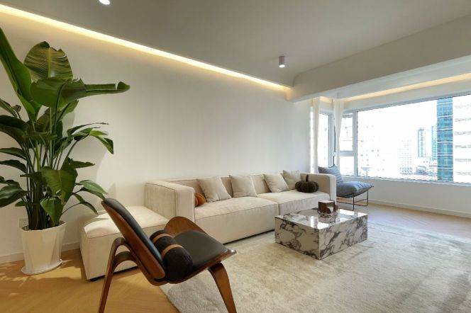 Changping Rd metro/3br2bt/central AC/floor heat/oven/free club/tennis court/pool