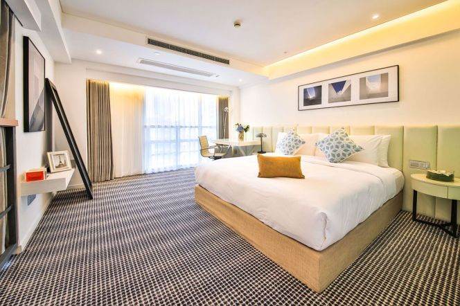 CITTA Residence penthouse 2br serviced apt Jing'an L1,12,13