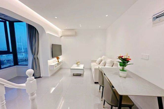 1Br,River View,Near  Nanpu bridge Station,Line 4