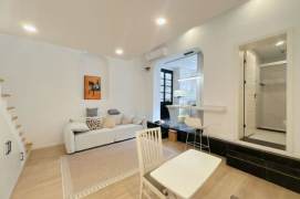 High ceiling 1Br/1Lr/1Bt apt nr South shanxi rd,M1/10/12