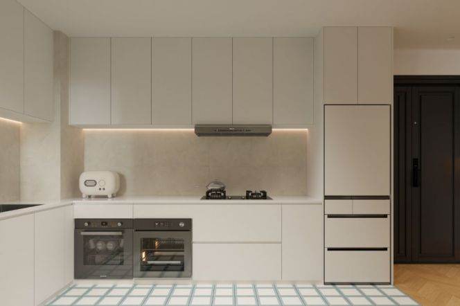 modern 3brs floor heating nice river view modern furniture near Suzhou river line 3,4