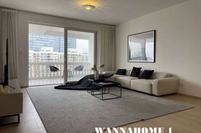 Top Compound+Spacious&Modern 3Bdrs 2Baths Apt+Huge Open Balconyies+Awesome View