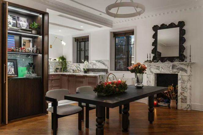 modern 4brs floor heating nice garden modern furniture near Wu kang road line 10,11