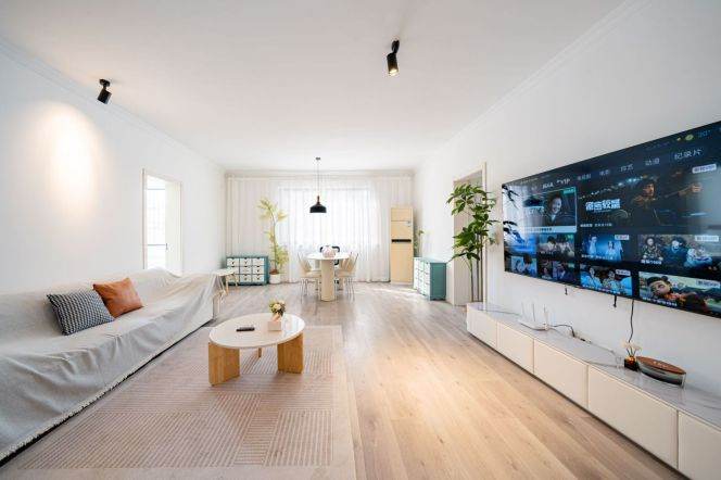 Spacious large 1 room for renting 5.8K nice modern decoration M7/13 Jing'an 