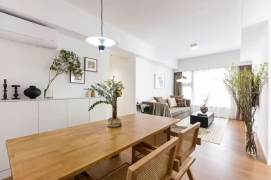 modern 2brs floor heating modern furniture near Suzhou river line 1,12,13 only 14K