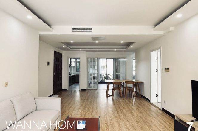 Garden Compound/Hongqiao+Gubei/Elevator/Balcony/Large Storages/Cozy3br2bt