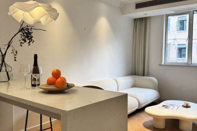 Impressive bright 1BR Apt| All south | Zhong Shan Park & Loushanguan rd Mt 8.2K