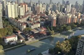 modern flat with excellent suzhou river view- large balcony-2ba 1 ba 105 sqm-Zhenping Road Station