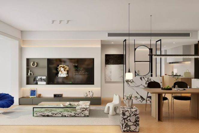 New decoration 1BR 1BTH w/ Floor Heating nr ZhongShan Park M2/3/4