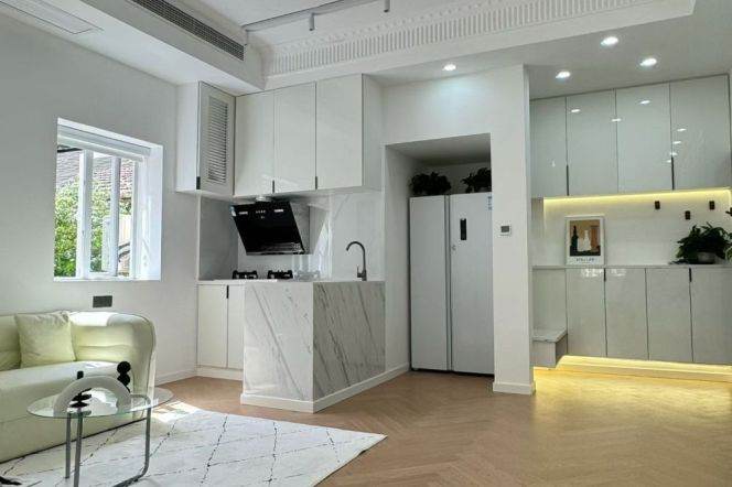 Good lighting 1br near Xujiahui/Jiaotong University