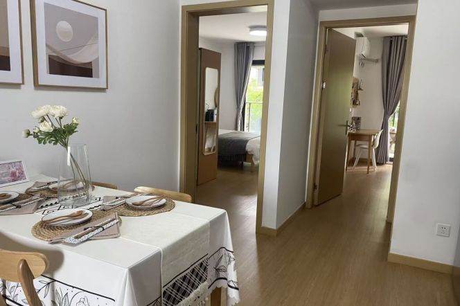 2BR 2baths near SISU(ESSCA）and Shanghai Uni Yan'chang campus can long and short lease