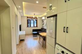 Cozy 1br with Wall heating and Outdoor Balcony near Line 10 Shanghai Library St.