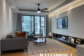 Modern&Really Bright 3Bdrs 2Baths Apt+W Nanjing Rd+Nice Balcony +Great Compound
