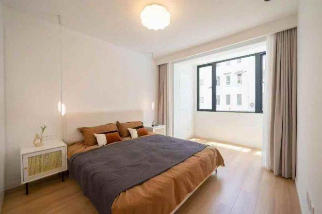 1 br newly renovated modern Apt &oven &floor heating/changping rd 9K