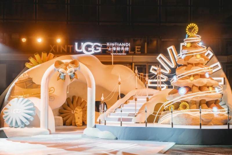 Snowfall at Xintiandi: UGG Brings a “Furry Snow World” to the City