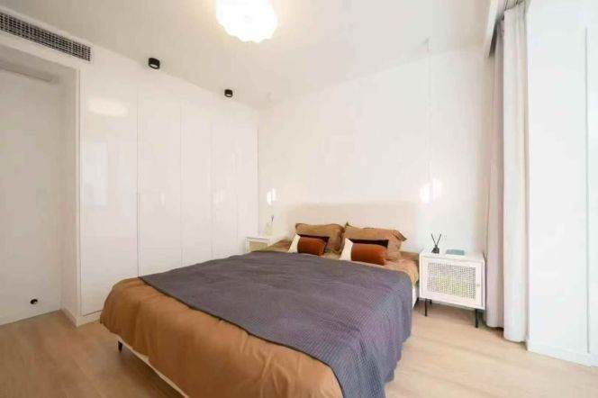 1 br newly renovated modern Apt &oven &floor heating/changping rd 9K