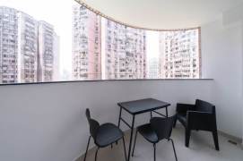 130 sqm 2 br+2 bath Apt &floor heating &balcony/Wuding rd jing'an