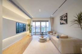 modern 3brs floor heating open balcony near line 6 and 14 and Huang pu river 