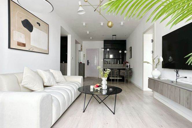 Elevator 2br-Changde Road-3 minutes to Line 7-Changping Road