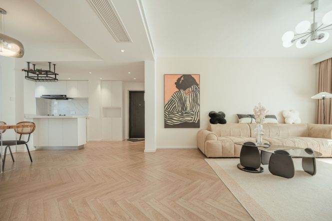 Zhongshan Park/2br1bt/central AC/floor heat/oven