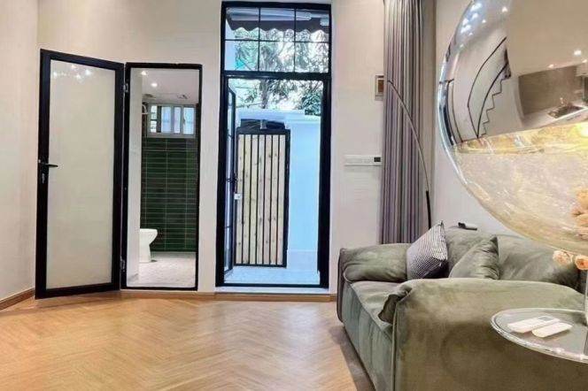 Well-designed 1Br w. Patio& Floor Heating @Iapm