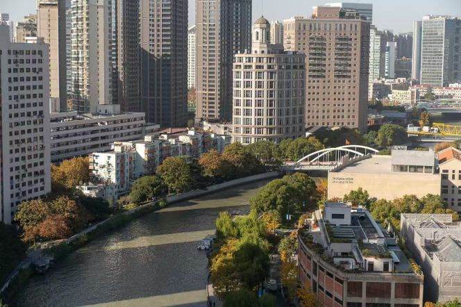 modern big 3brs floor heating good river view balcony beside Su zhou river line 1,2,8