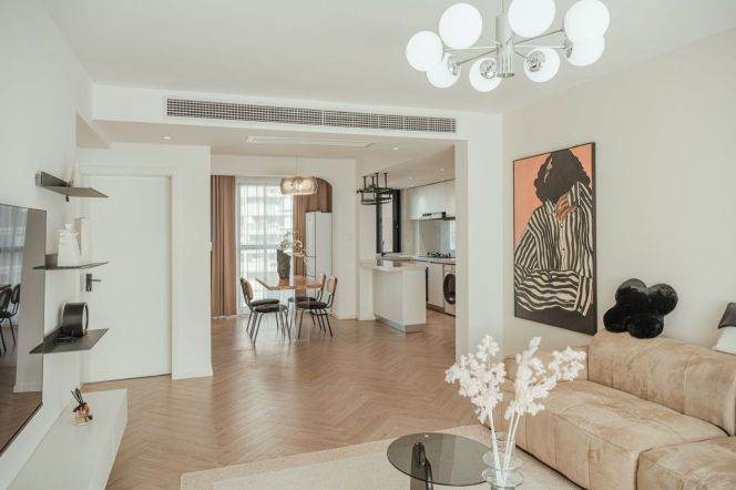 Zhongshan Park/2br1bt/central AC/floor heat/oven