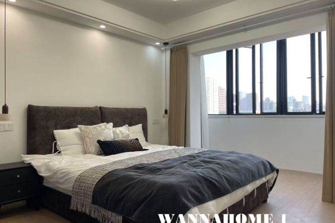 Nice View+Spacious&Bright 1Bdr 1Bath Apt+L1 Heng Shan Rd+L7/9 Zhao Jia Bang Rd