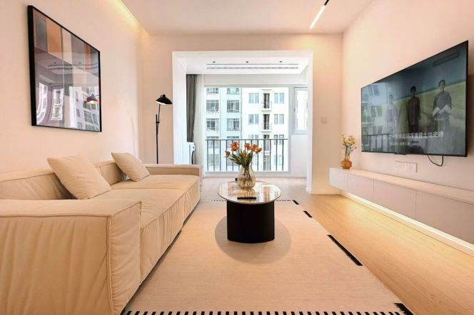 Zhongshan Park/1br1bt/central AC/floor heat/oven/bathtub