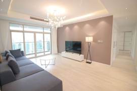 modern 3brs floor heating nice balcony nice view beside Su zhou river Sculpture park 